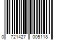 Barcode Image for UPC code 0721427005118