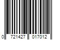 Barcode Image for UPC code 0721427017012