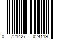 Barcode Image for UPC code 0721427024119