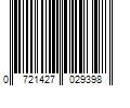 Barcode Image for UPC code 0721427029398