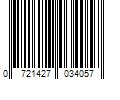 Barcode Image for UPC code 0721427034057