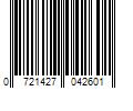 Barcode Image for UPC code 0721427042601