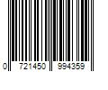 Barcode Image for UPC code 0721450994359