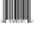 Barcode Image for UPC code 072156215010