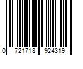 Barcode Image for UPC code 0721718924319