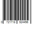 Barcode Image for UPC code 0721718924456