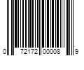 Barcode Image for UPC code 072172000089