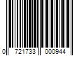 Barcode Image for UPC code 0721733000944