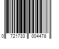 Barcode Image for UPC code 0721733004478