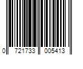 Barcode Image for UPC code 0721733005413