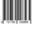 Barcode Image for UPC code 0721750008565