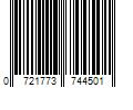 Barcode Image for UPC code 0721773744501