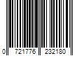 Barcode Image for UPC code 0721776232180