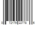 Barcode Image for UPC code 072179227786