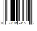 Barcode Image for UPC code 072179234777