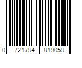 Barcode Image for UPC code 0721794819059