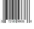 Barcode Image for UPC code 072180566386