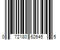 Barcode Image for UPC code 072180626455