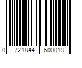 Barcode Image for UPC code 0721844600019