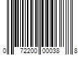 Barcode Image for UPC code 072200000388