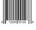 Barcode Image for UPC code 072200001286