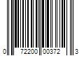 Barcode Image for UPC code 072200003723