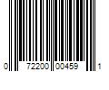 Barcode Image for UPC code 072200004591