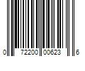 Barcode Image for UPC code 072200006236