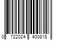 Barcode Image for UPC code 0722024400818