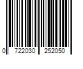 Barcode Image for UPC code 0722030252050