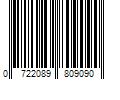 Barcode Image for UPC code 0722089809090