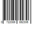 Barcode Image for UPC code 0722089892306