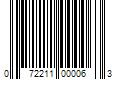 Barcode Image for UPC code 072211000063. Product Name: 