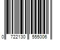 Barcode Image for UPC code 0722130555006