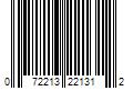 Barcode Image for UPC code 072213221312