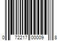 Barcode Image for UPC code 072217000098