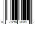 Barcode Image for UPC code 072218000097