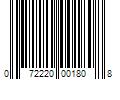 Barcode Image for UPC code 072220001808