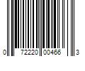 Barcode Image for UPC code 072220004663