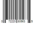 Barcode Image for UPC code 072220805635