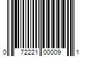 Barcode Image for UPC code 072221000091