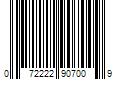 Barcode Image for UPC code 072222907009