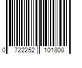 Barcode Image for UPC code 0722252101808