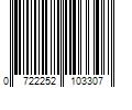 Barcode Image for UPC code 0722252103307