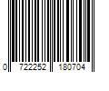 Barcode Image for UPC code 0722252180704