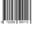 Barcode Image for UPC code 0722252500113