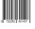 Barcode Image for UPC code 0722252601407