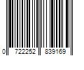 Barcode Image for UPC code 0722252839169. Product Name: Mondelez Int. US Clif Bar Variety Pack  2.4 Ounce (Pack of 26)