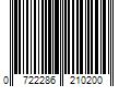 Barcode Image for UPC code 0722286210200