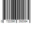 Barcode Image for UPC code 0722286292084